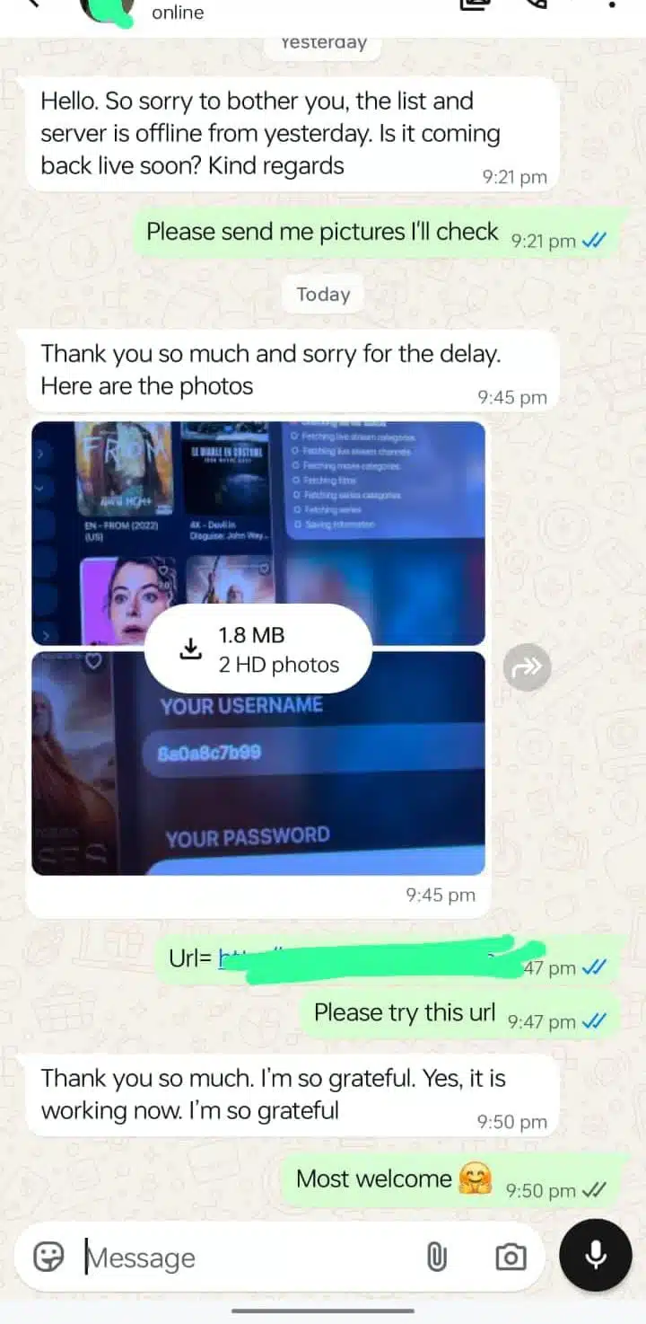 jbr client review about IPTV