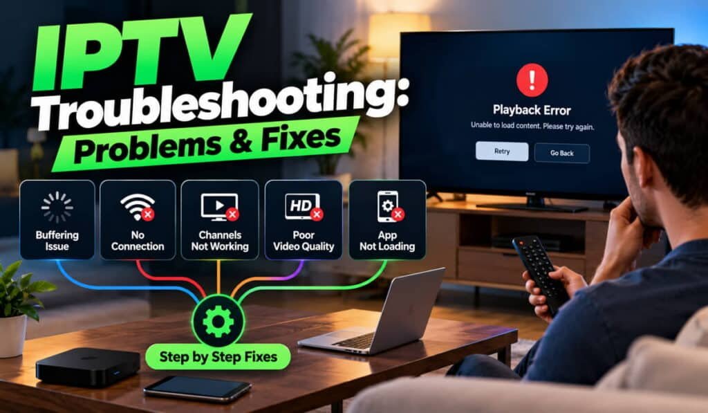 iptv troubleshootings